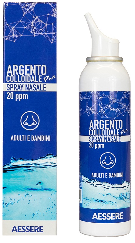ARGENTO COLLOIDALE PLUS NASALE SPRAY 20 PPM 100 ML - Farmacia De Pasquale