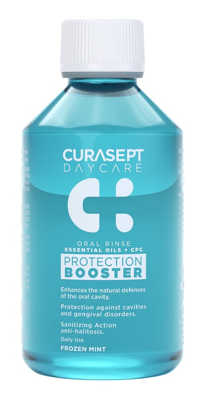 CURASEPT DAYCARE COLLUTORIO PROTECTION BOOSTER FROZEN MINT 250 ML - Farmacia De Pasquale