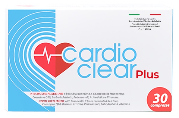 CARDIOCLEAR PLUS 30 COMPRESSE - Farmacia De Pasquale