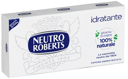 NEUTRO ROBERTS SAPONE SOLIDO TRIS 3 PEZZI DA 100 G - Farmacia De Pasquale