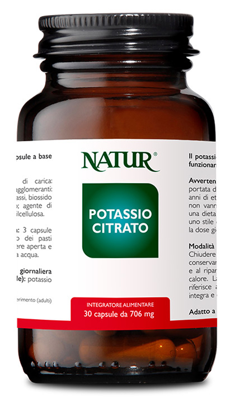 POTASSIO CITRATO 30 CAPSULE - Farmacia De Pasquale