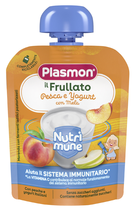 PLASMON NUTRI-MUNE PESCA/YOGURT CON MELA 85 G - Farmacia De Pasquale