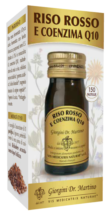 RISO ROSSO E COENZIMA Q10 30 G 150 PASTIGLIE - Farmacia De Pasquale