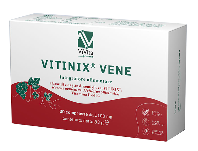 VITINIX VENE 30 COMPRESSE - Farmacia De Pasquale