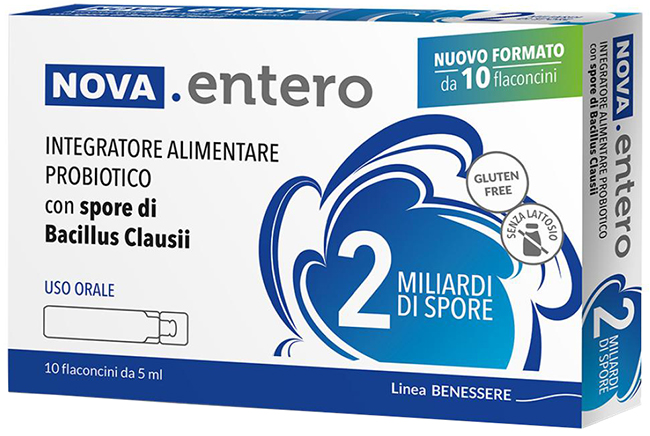 NOVA ENTERO 2 MILIARDI 10 FLACONCINI DA 5 ML - Farmacia De Pasquale