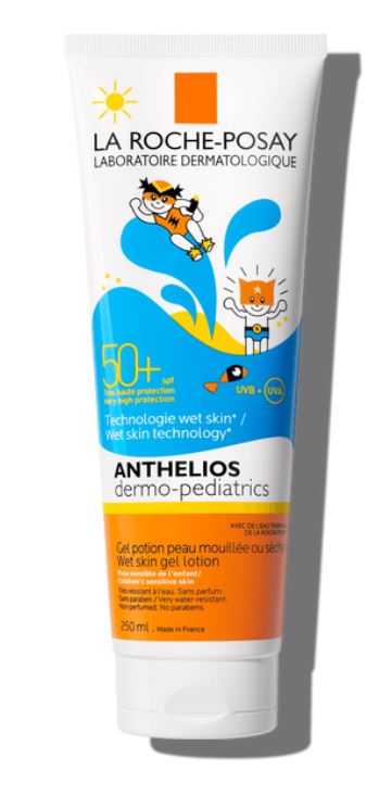 ANTHELIOS GEL PELLE BAGNATA BAMBINO 50+ 200 ML PAPERPACK - Farmacia De Pasquale