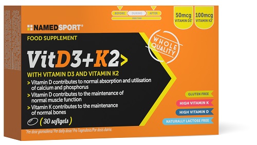 VITD3+K2 30 SOFTGELS - Farmacia De Pasquale