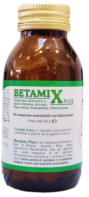 BETAMIX PLUS 80 COMPRESSE OROSOLUBILI - Farmacia De Pasquale