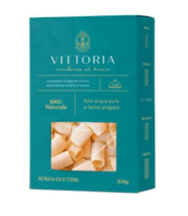 VITTORIA PACCHERI SENZA GLUTINE 250 G - Farmacia De Pasquale