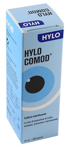 HYLO COMOD GOCCE OCULARI IALURONATO DI SODIO 1% FLACONCINO 10 ML - Farmacia De Pasquale