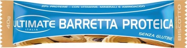 ULTIMATE BARRETTA PROTEICA BISCOTTO 40 G - Farmacia De Pasquale