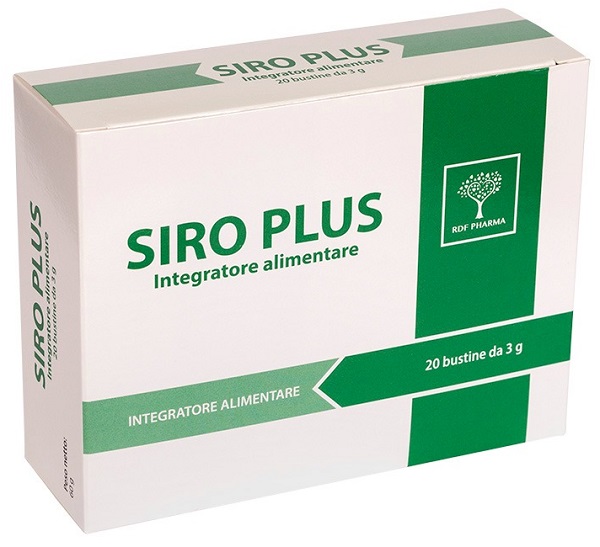 SIRO PLUS 20 BUSTINE DA 3 G - Farmacia De Pasquale