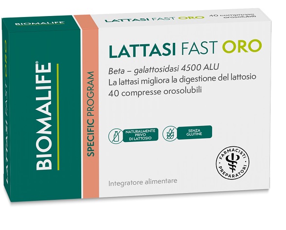 LATTASI FAST ORO 40 COMPRESSE - Farmacia De Pasquale
