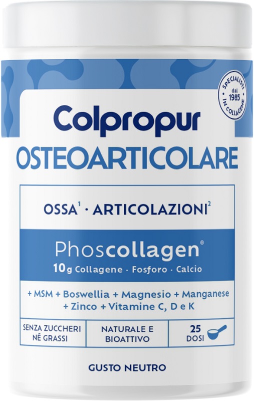COLPROPUR POSH COLLAGENE OSTEOARTICOLARE NEUTRO COLPROPUR 325 G - Farmacia De Pasquale