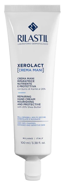 RILASTIL XEROLACT CREMA MANI 100 ML NUOVA FORMULA - Farmacia De Pasquale