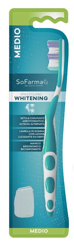 SPAZZOLINO WHITE SETOLE MEDIE SOFARMAPIU' - Farmacia De Pasquale