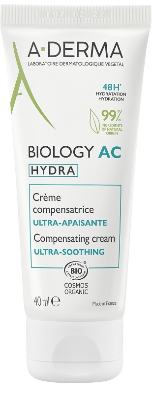 ADERMA BIOLOGY AC HYDRA CREMA COMPENSATRICE ULTRA LENITIVA 40 ML - Farmacia De Pasquale