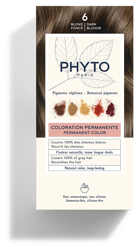 COLOR KIT 6 BIONDO SCURO LATTE RIVELATORE 50 ML + CREMA COLORANTE 50 ML + MASCHERA PROTETTIVA COLORE 12 ML + GUANTI - Farmacia De Pasquale