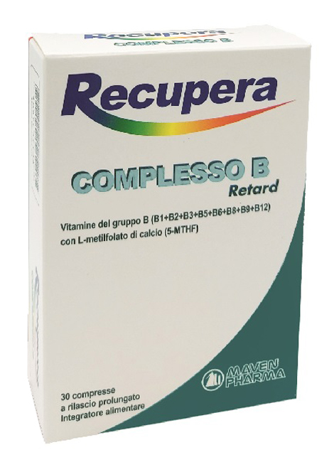 RECUPERA COMPLESSO B RETARD 30 COMPRESSE - Farmacia De Pasquale
