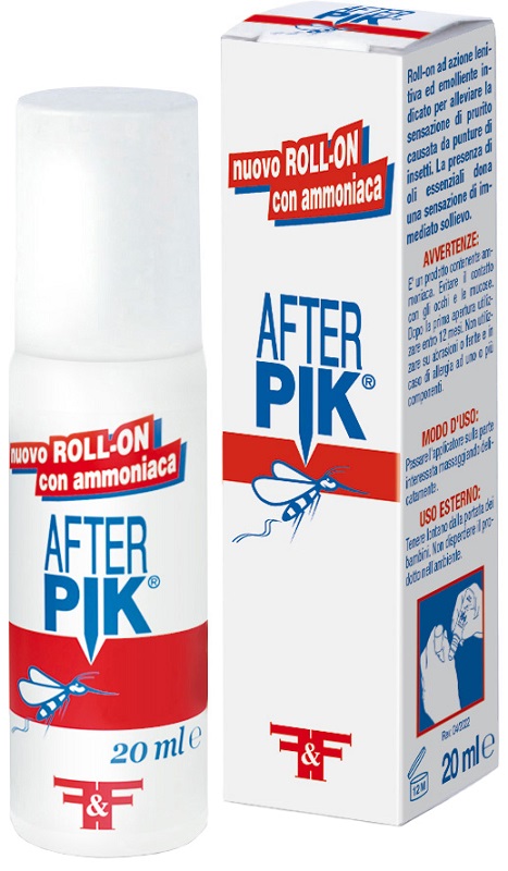 AFTER PIK ROLL ON CON AMMONIACA 20 ML - Farmacia De Pasquale