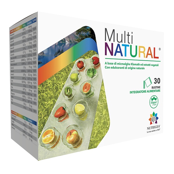 MULTINATURAL 30 BUSTINE DA 3 G CON EDULCORANTI DI ORIGINE NATURALE SENZA GLUTINE - Farmacia De Pasquale