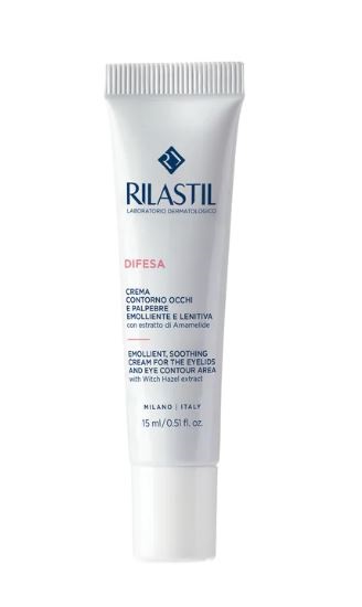 RILASTIL DIFESA CREMA CONTORNO OCCHI E PALPEBRE EMOLLIENTE E LENITIVA 15 ML - Farmacia De Pasquale