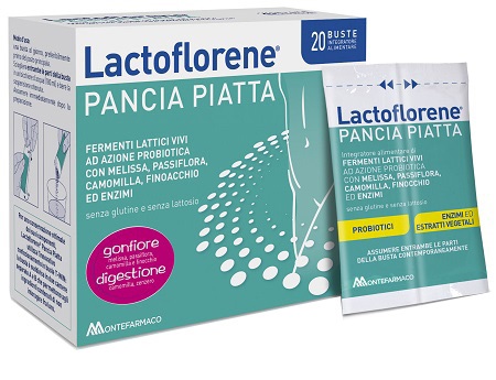 LACTOFLORENE PANCIA PIATTA 20 BUSTINE - Farmacia De Pasquale