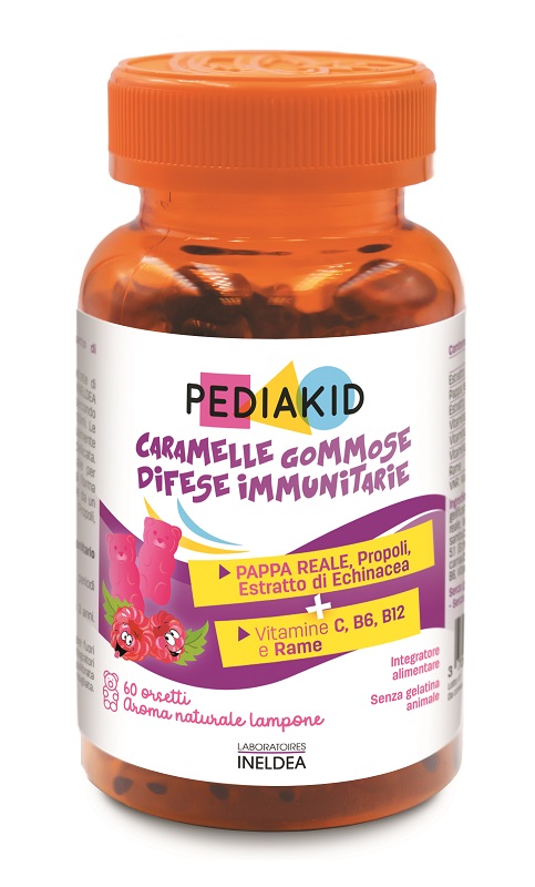 PEDIAKID DIFESE IMMUNITARIE 60 ORSETTI GOMMOSI - Farmacia De Pasquale