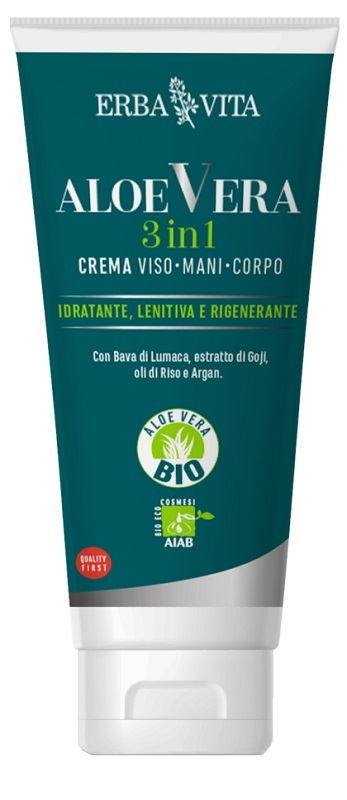 ALOE VERA CREMA 3 IN 1 BIO AIAB 200 ML - Farmacia De Pasquale