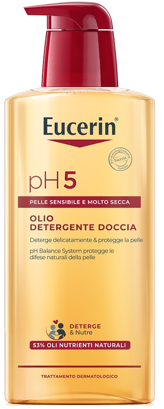 EUCERIN PELLI SENSIBILI OLIO DOCCIA 400 ML - Farmacia De Pasquale