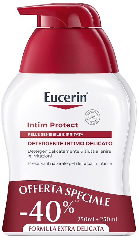 EUCERIN BIPACCO PH5 DETERGENTE INTIMO 250 ML + 250 ML - Farmacia De Pasquale