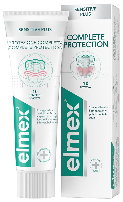 ELMEX DENTIFRICIO SENSITIVE PLUS COMPLETE 75 ML - Farmacia De Pasquale