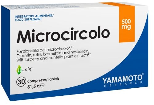 YAMAMOTO RESEARCH MICROCIRCOLO NEW FORMULA 30 COMPRESSE - Farmacia De Pasquale