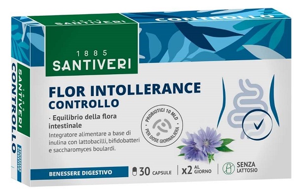 FLOR INTOLLERANCE CONTROLLO 30 CAPSULE - Farmacia De Pasquale