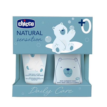 CHICCO NATURAL SENSATION SET BAGNOSHAMPOO+CREMA CORPO - Farmacia De Pasquale
