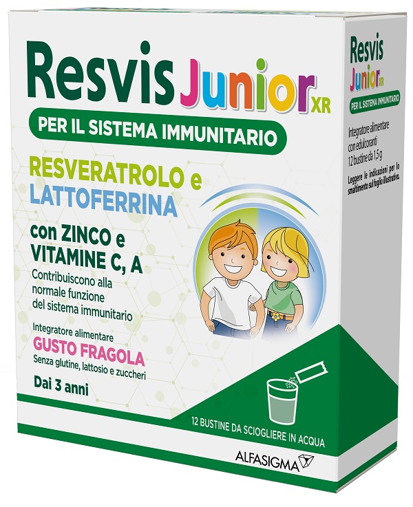 RESVIS JUNIOR XR 12 BUSTINE - Farmacia De Pasquale