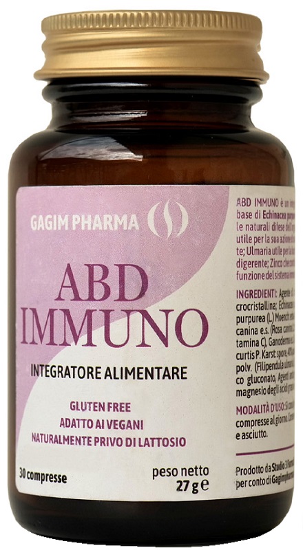 ABD IMMUNO 30 COMPRESSE SENZA GLUTINE NATURALMENTE PRIVO DI LATTOSIO - Farmacia De Pasquale