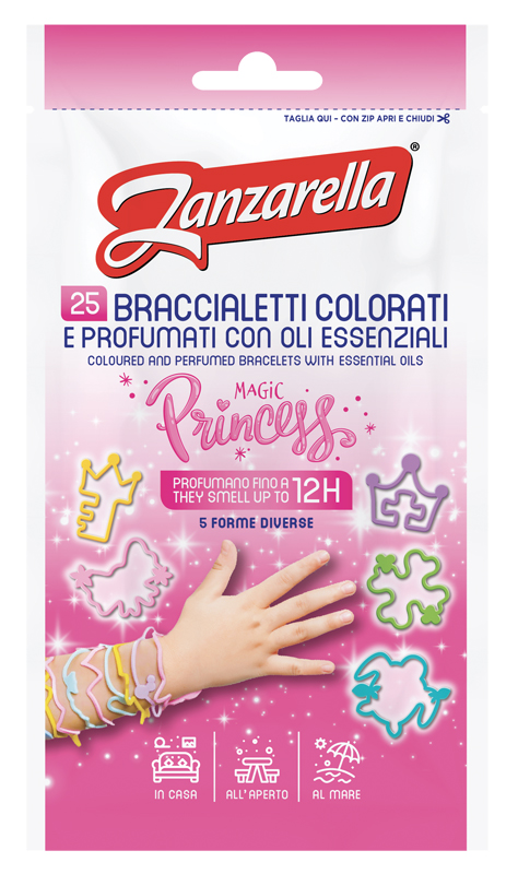 ZANZARELLA BRACCIALETTI PRINCESS 25 PEZZI - Farmacia De Pasquale