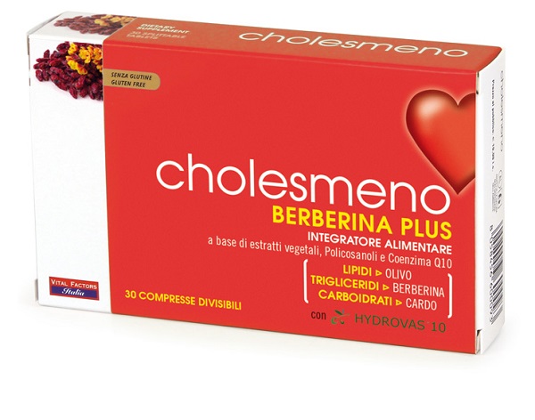 CHOLESMENO BERBERINA PLUS 30 COMPRESSE - Farmacia De Pasquale