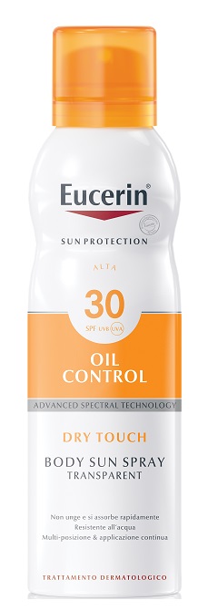 EUCERIN SUN SPRAY TOCCO SECCO SPF30 200 ML - Farmacia De Pasquale