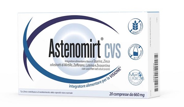 ASTENOMIRT CVS 20 COMPRESSE - Farmacia De Pasquale