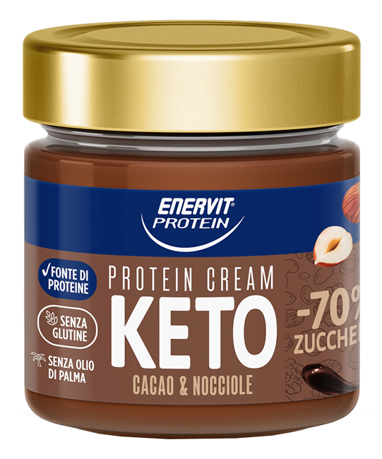ENERVIT PROTEIN KETO CREMA CIOCCOLATO 180 G - Farmacia De Pasquale