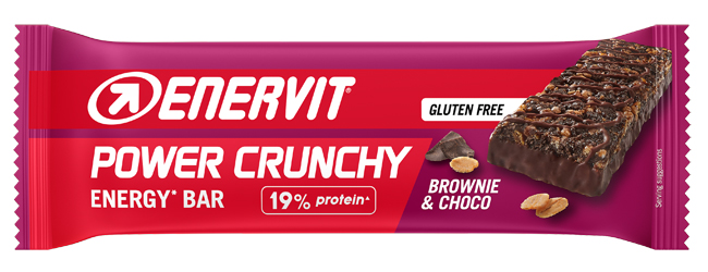 ENERVIT SPORT POWER CRUNCHY BROWNIE E CHOCO 40 G - Farmacia De Pasquale