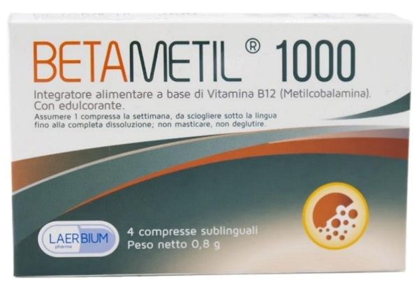 BETAMETIL 1000 4 COMPRESSE SUBLINGUALI - Farmacia De Pasquale