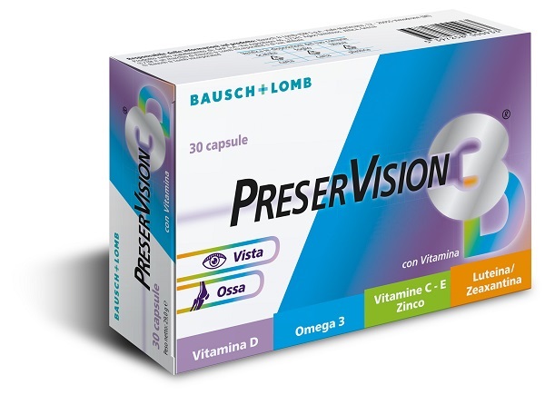 PRESERVISION 3D 30 CAPSULE MOLLI - Farmacia De Pasquale
