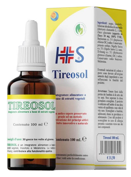 TIREOSOL GOCCE RB 100 ML - Farmacia De Pasquale