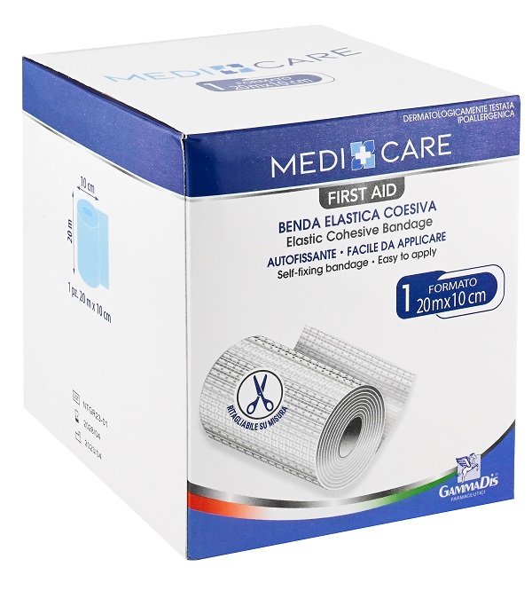 BENDA MEDICARE COESIVA CM 10X20 M MEDICARE - Farmacia De Pasquale