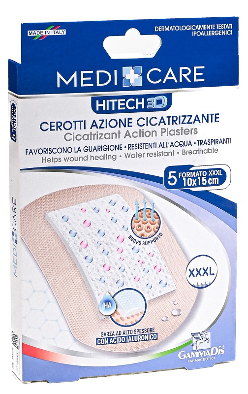 CEROTTO MEDICARE CICATRIZZANTI 10X15 5 PEZZI - Farmacia De Pasquale