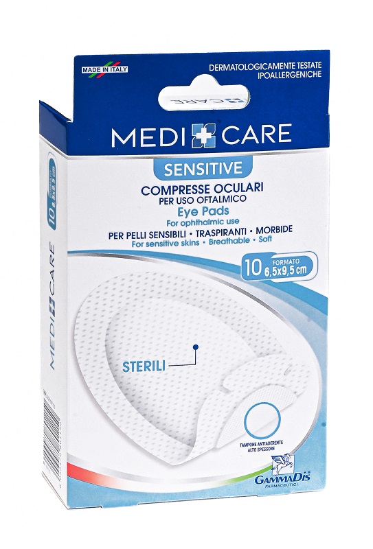 COMPRESSE OCULARI MEDICARE 10 PEZZI - Farmacia De Pasquale