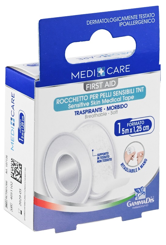 CEROTTO IN ROCCHETTO MEDICARE  TNT BIANCO 500X1,25 CM - Farmacia De Pasquale